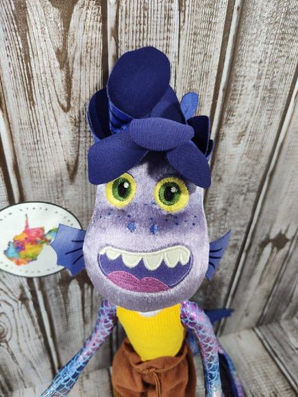 Walt Disney Pixar Movie Luca Alberto Sea Dragon Stuffed Plush Doll 17" Rare - Picture 3 of 7